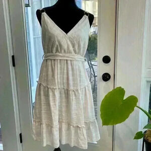 Perfectly Priscilla NWT out for brunch dress like pink and off-white size 16/18